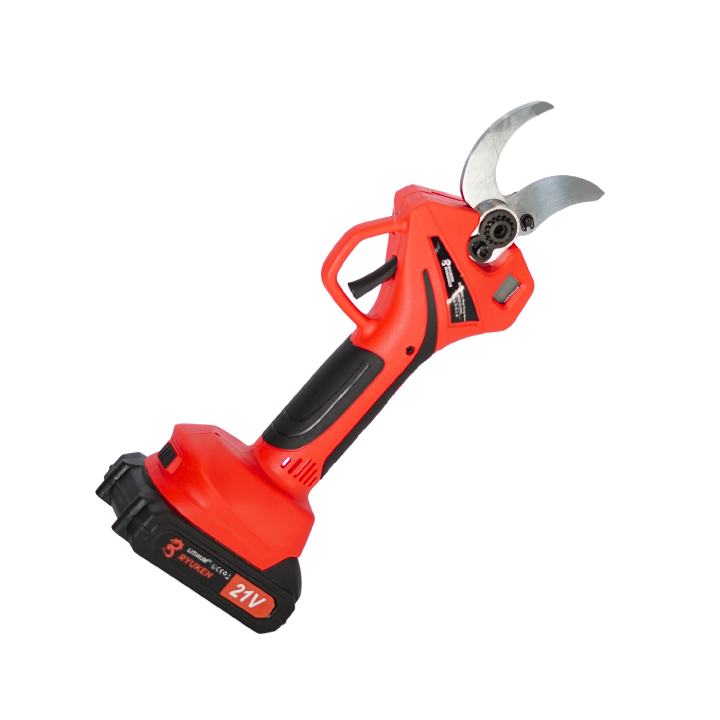 Tijera De Poda Inalámbrica 2baterías 21v Diámetro Corte 40mm